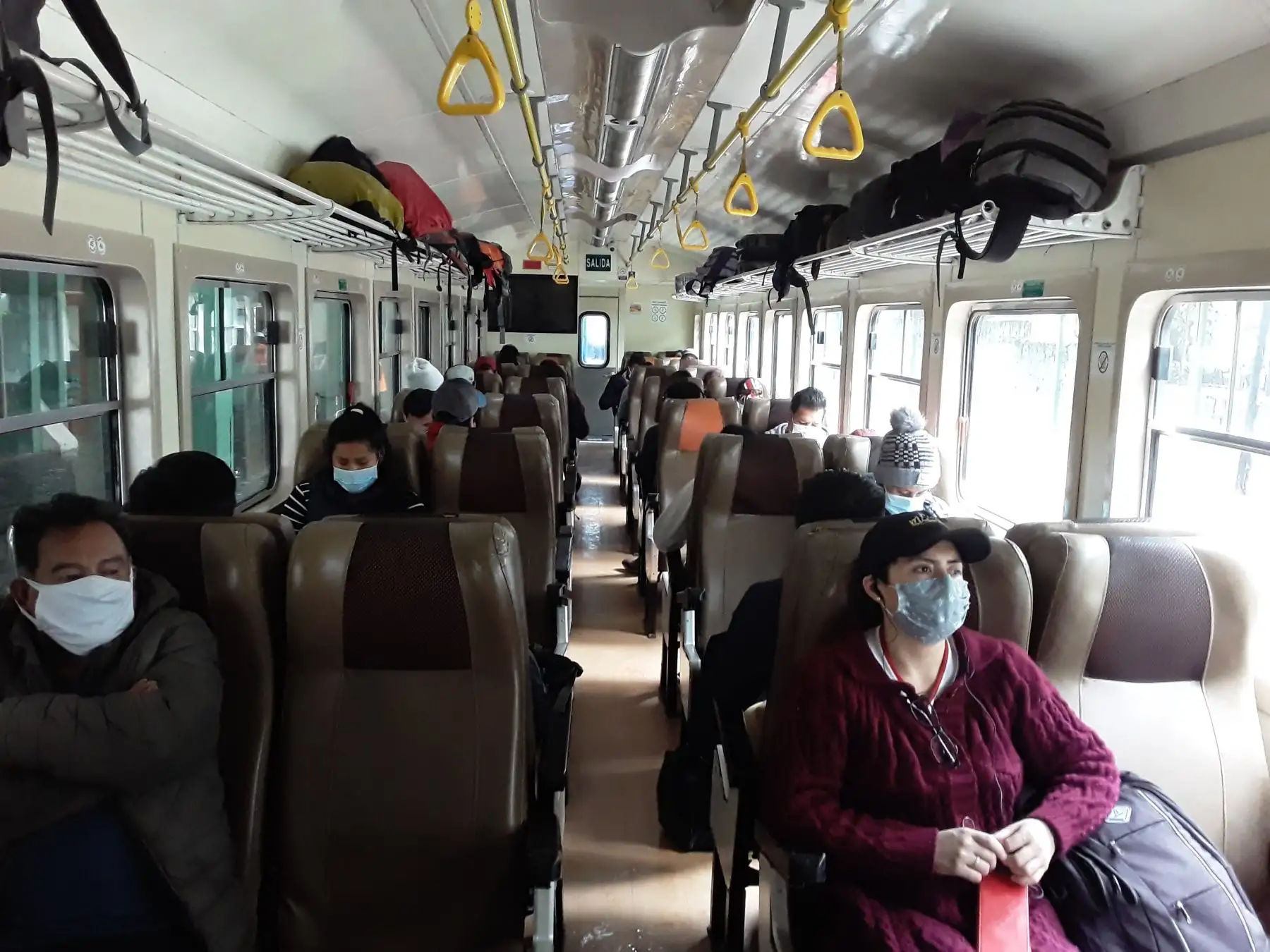 La empresa PeruRail culminó con la elaboración de su protocolo de salud y seguridad para reanudar su servicio turístico en los ferrocarriles que trasladan pasajeros a Machu Picchu. ANDINA/Difusión
