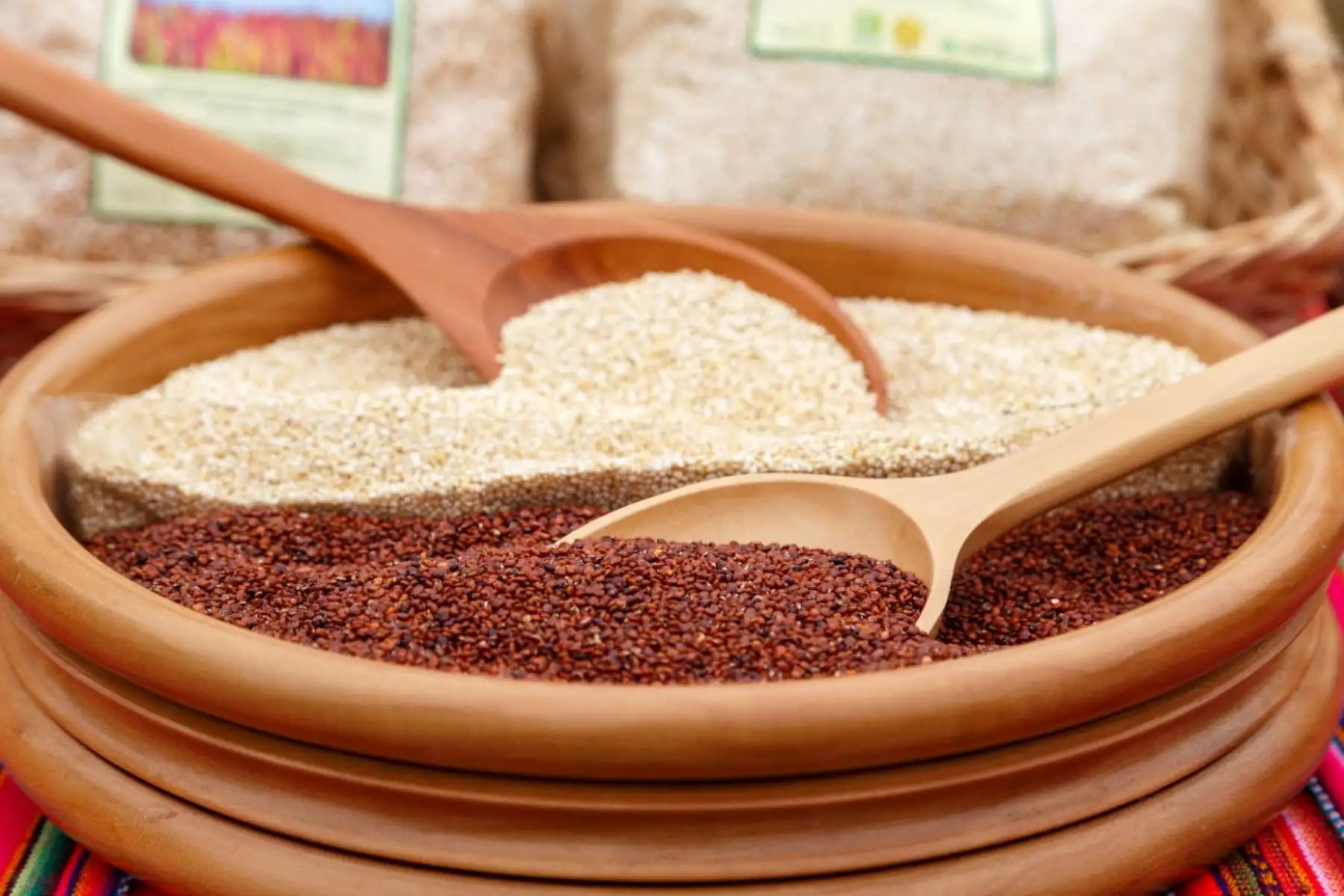 Los granos andinos, como la quinua, la kiwicha, el maíz, el sacha inchi y otros, son los superalimentos peruanos que destacan por su alta concentración de nutrientes esenciales. ANDINA/Difusión