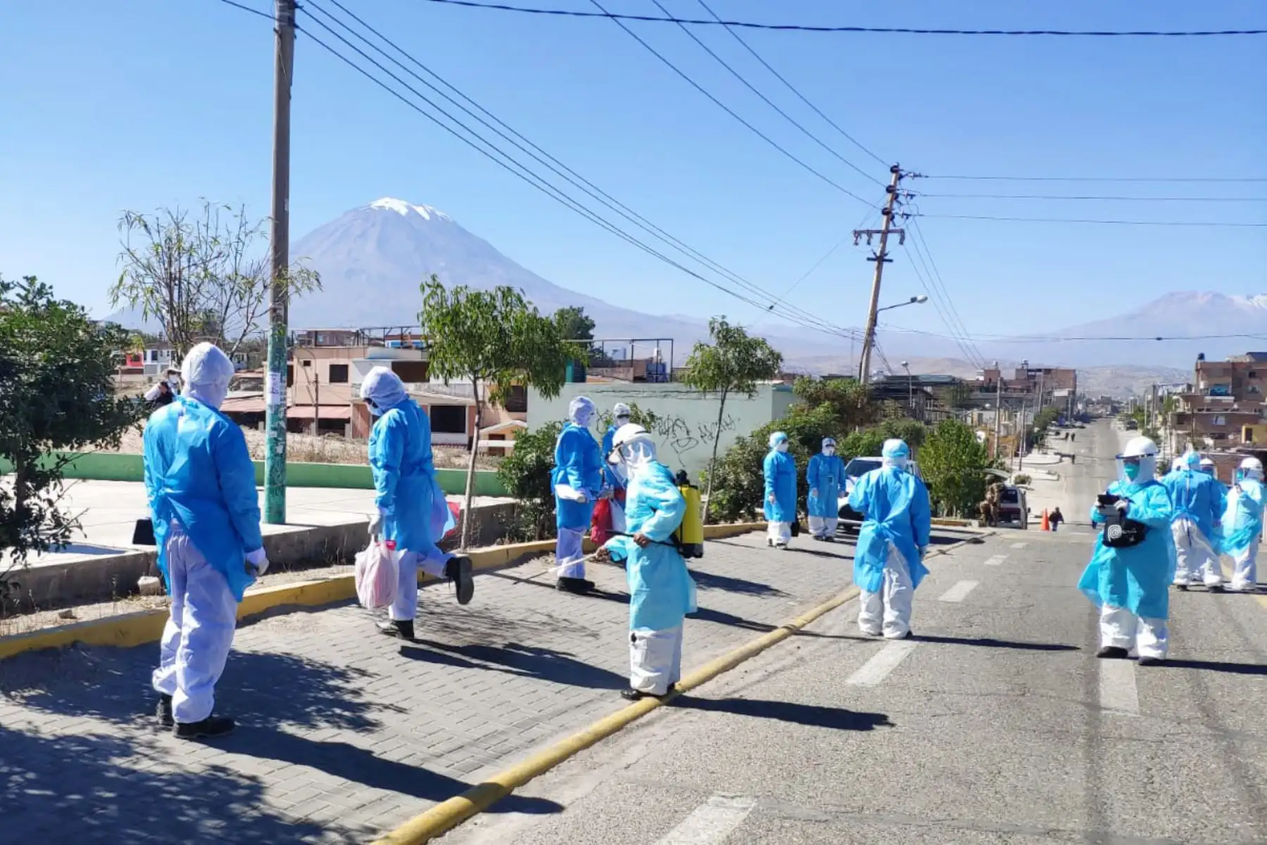 Desde hoy tres provincias de Arequipa pasan a la condición de riesgo extremo ante la covid-19 debido al incremento de contagios. ANDINA/Difusión