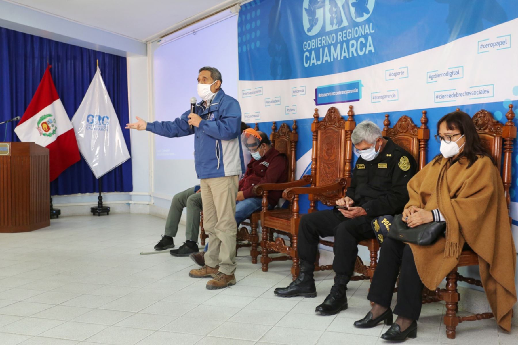 Las autoridades de Cajamarca solicitaron al Gobierno mantener la cuarentena en esta región debido al crecimiento de contagios del covid-19. Foto: Cortesía Eduard Lozano Julca