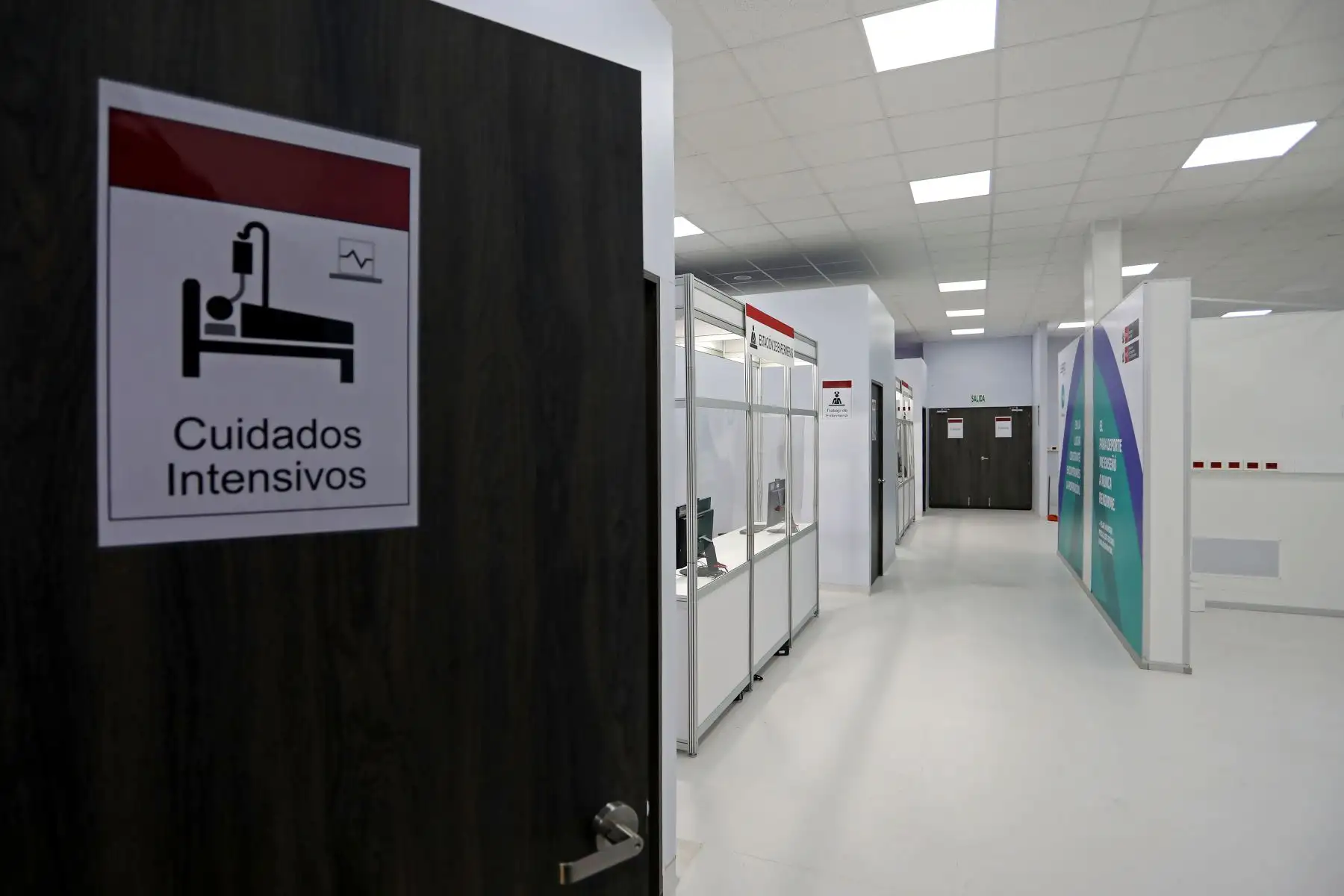 Legado Lima 2019 entrega ambiente de hospitalización temporal en Hospital Cayetano Heredia.
Foto: Legado Lima 2019