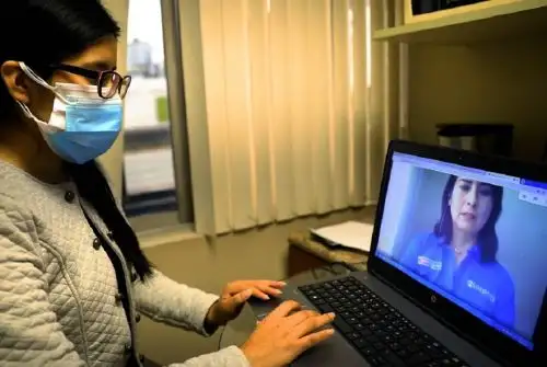 Atención virtual de Cofopri. Foto: Cortesía.