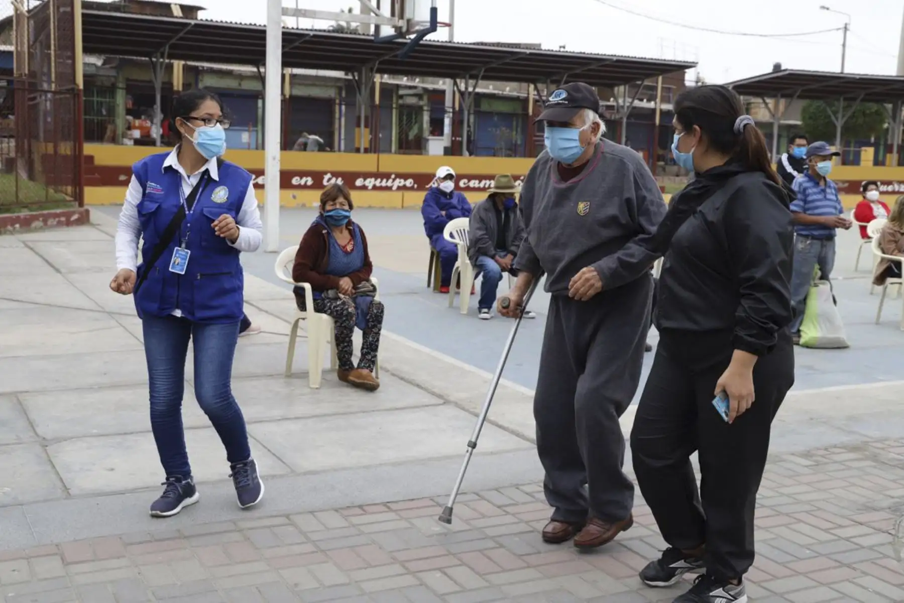 La operación Tayta permitió detectar 58 casos positivos de nuevo coronavirus en Chimbote, región Áncash. Foto: ANDINA/Difusión