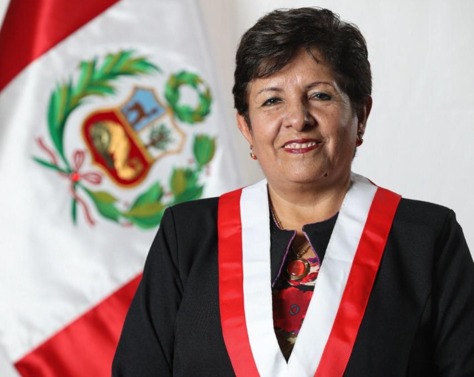 Congresista Rosario Paredes, de la bancada Acción Popular.