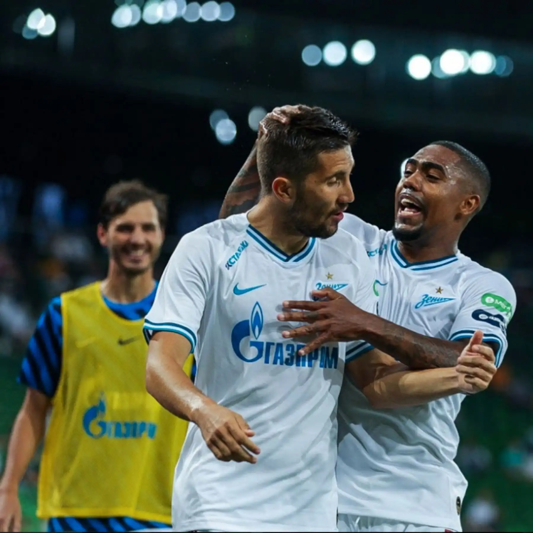 El Zenit San Petersburgo ganó a domicilio al Krasnodar (2-4) y se aseguró la consecución del sexto título de la Liga de Rusia de su historia