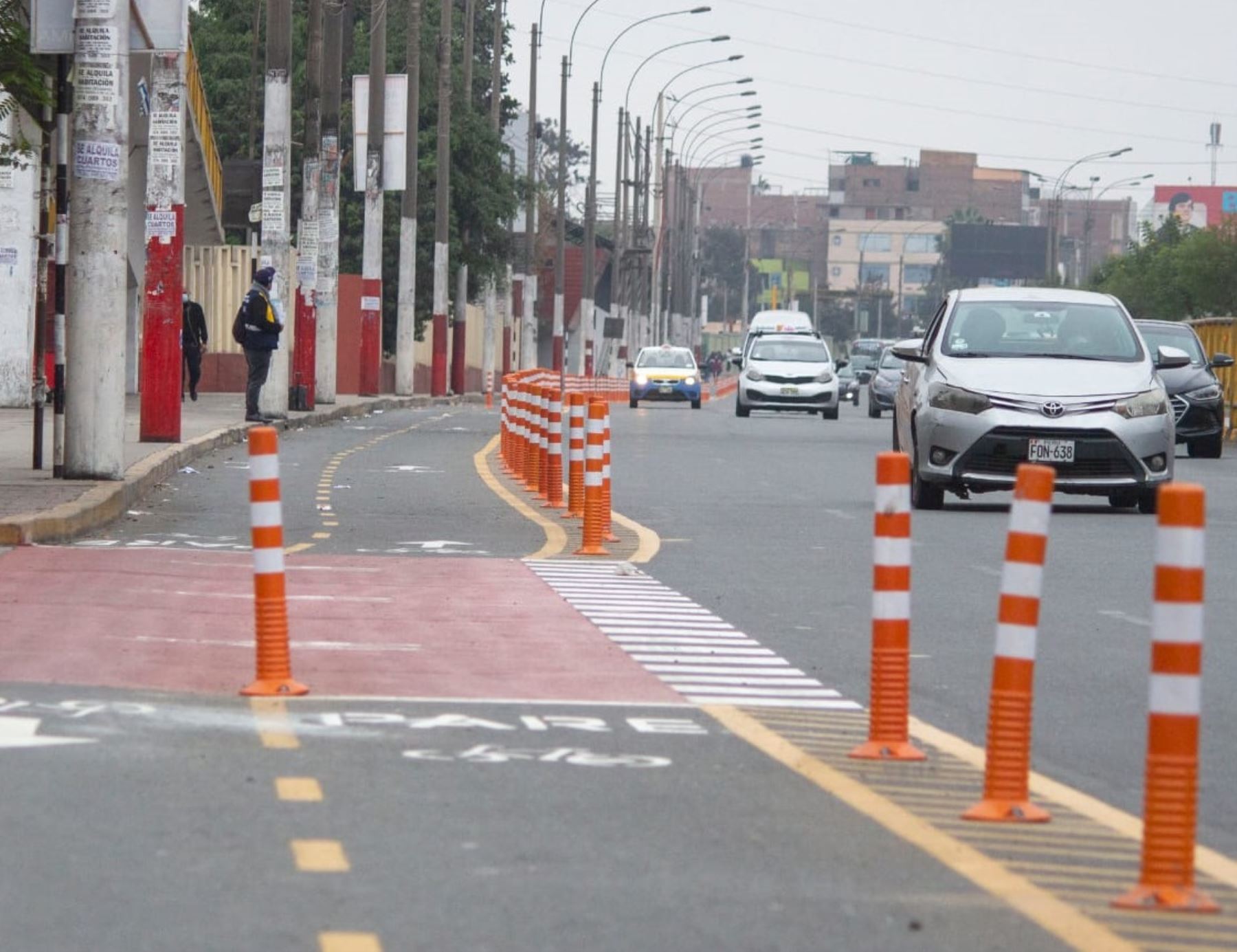 Ambas avenidas presentan un 40% de avance y beneficiarán a vecinos de San Martín de Porres, Independencia y el Rímac que van al Centro de Lima en bicicleta. Foto: Municipalidad de Lima