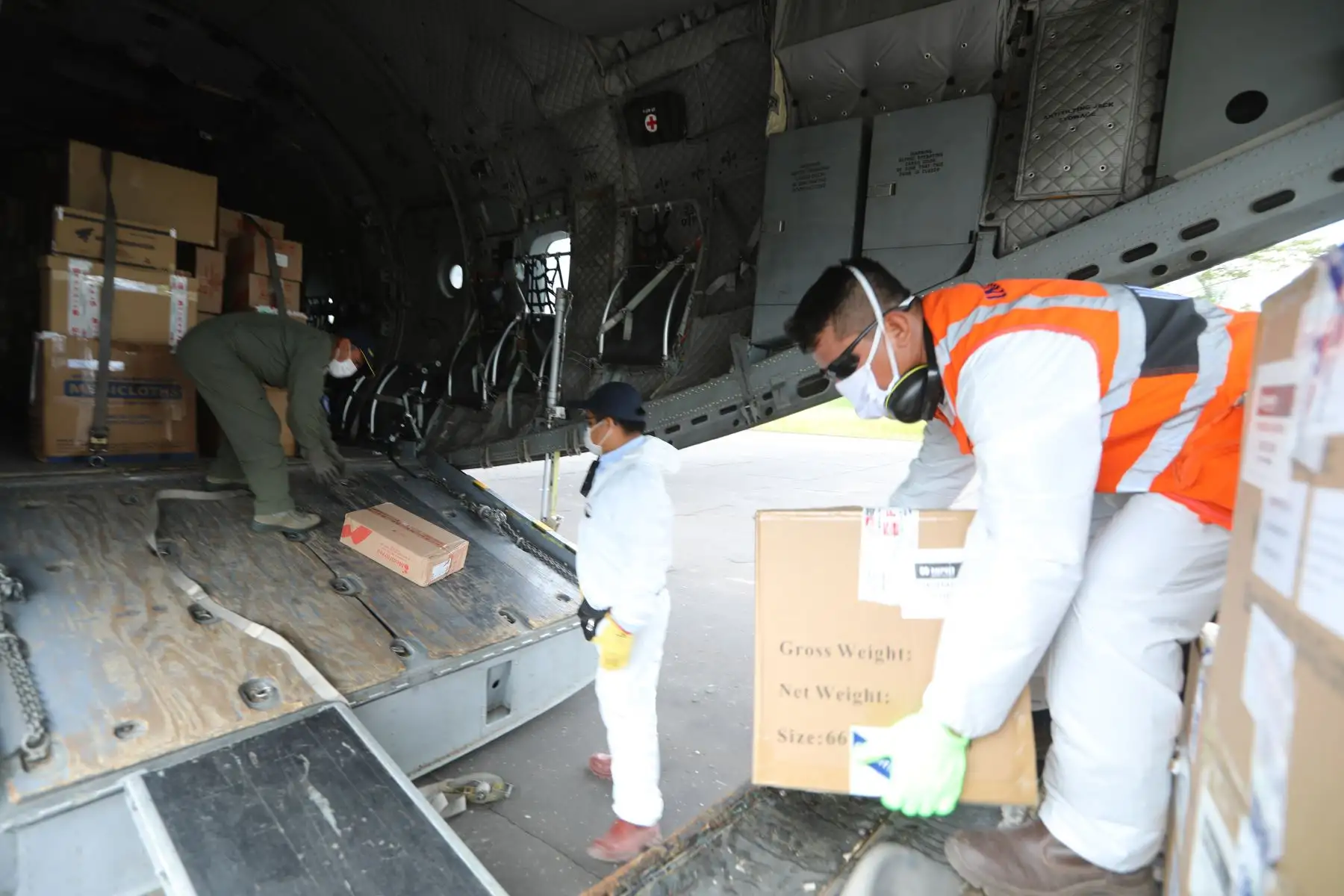 El cargamento de 1,113 kilos constó de un total de 26,350 unidades de equipos de protección personal. Foto: Difusión/Archivo