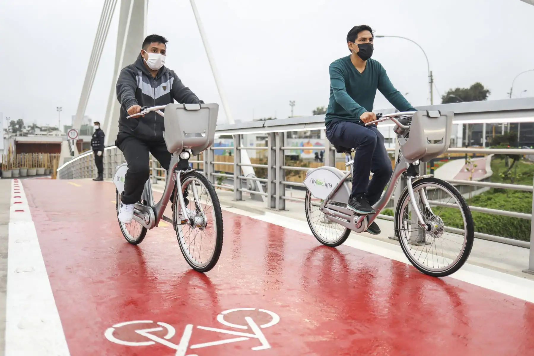 Inauguran nuevo Puente de la Amistad, que favorecerá la conectividad entre los malecones de Miraflores y San Isidro. Foto: ANDINA/Municipalidad de Lima