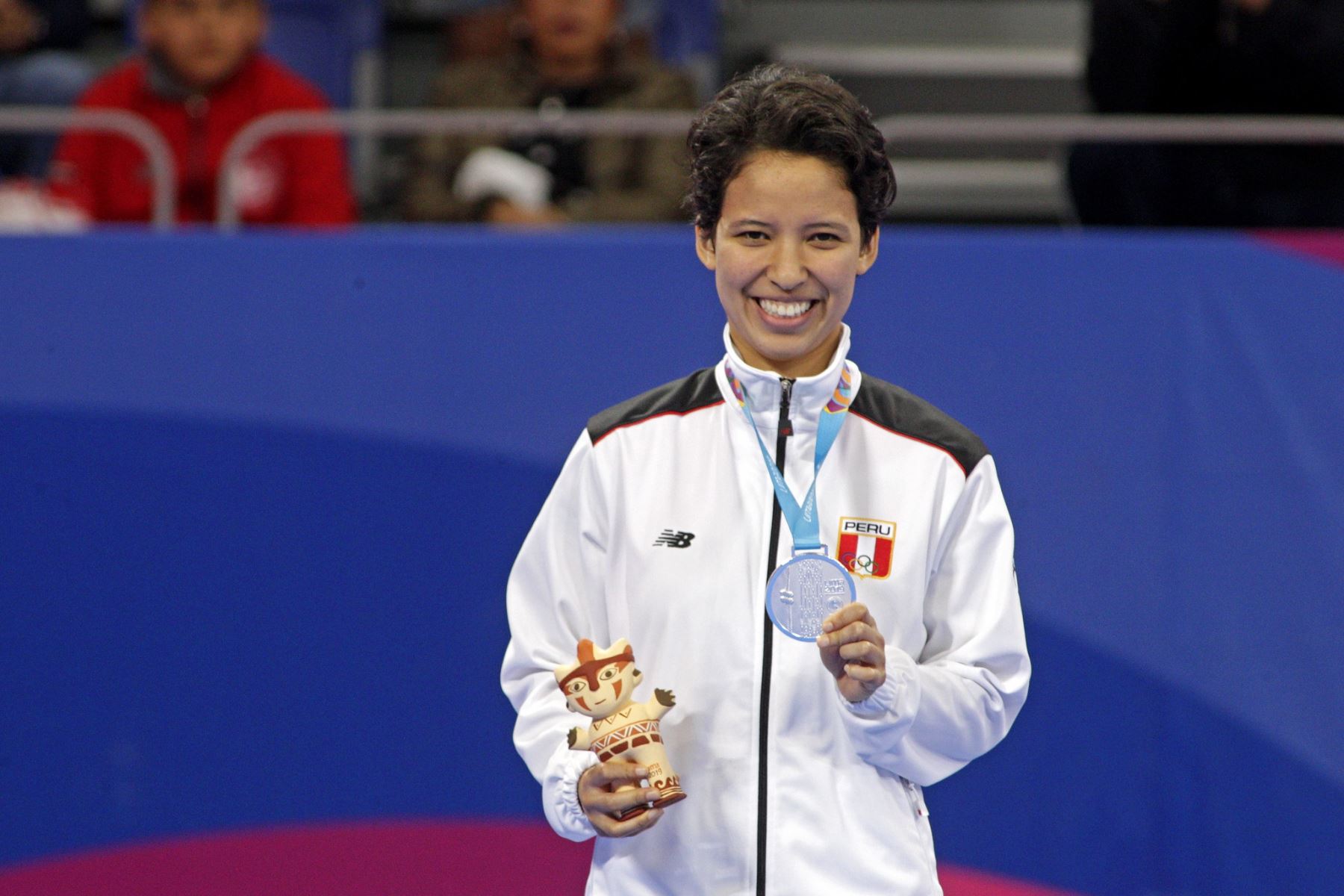 Marcela Castillo ganadora de la medalla de plata en los Juegos Panamericano Lima 2019