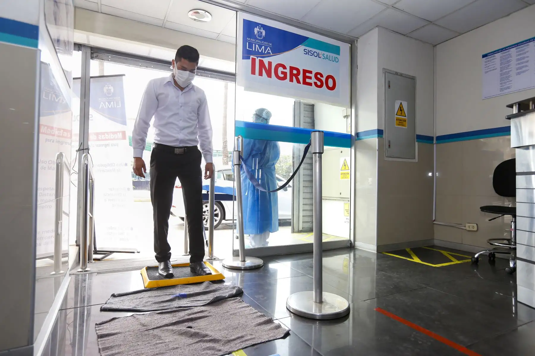 Sisol Salud, organismo público descentralizado de la Municipalidad de Lima, reanuda las atenciones médicas, luego de implementar las normas de bioseguridad establecidas por el Ejecutivo.
Foto: Municipalidad de Lima