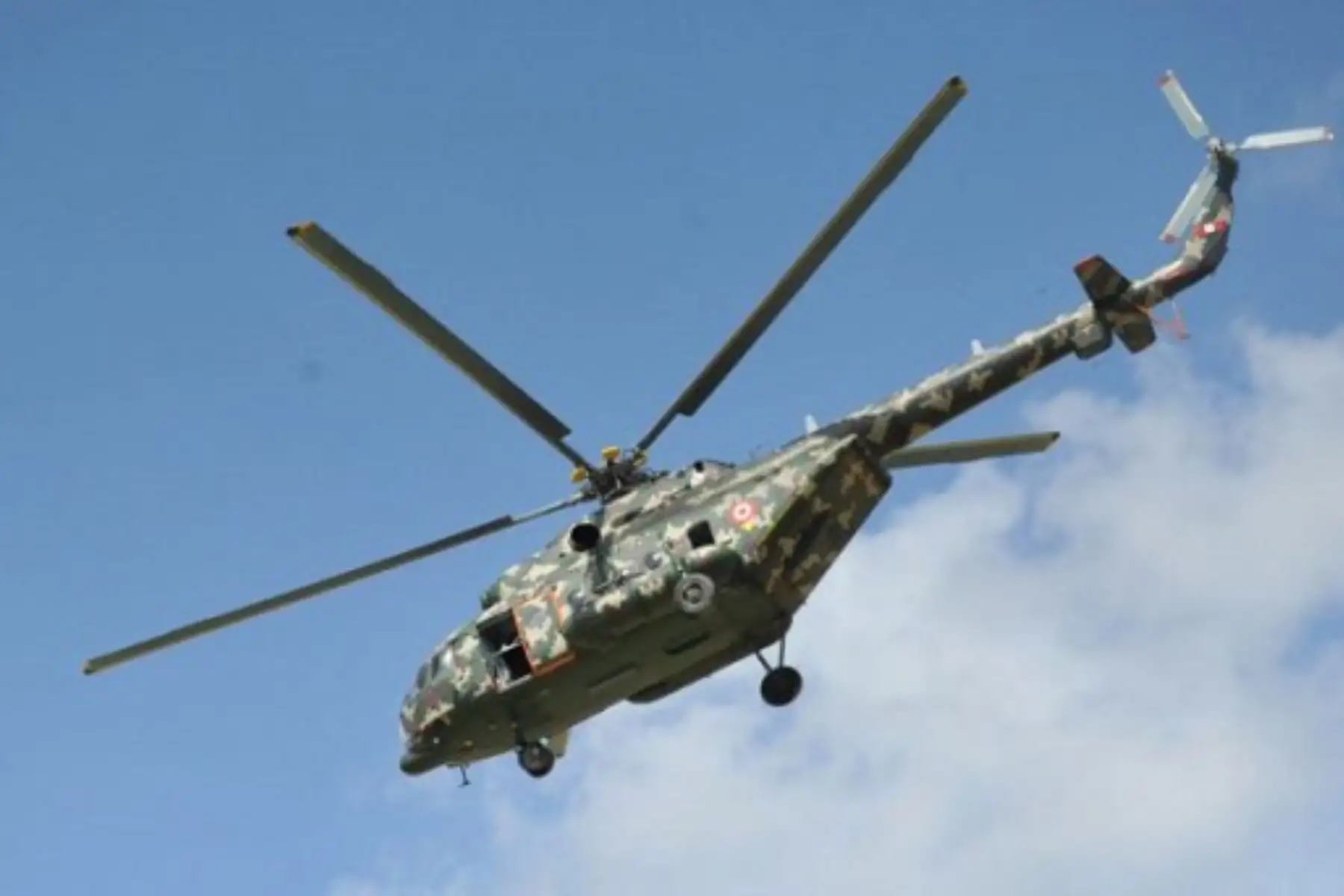 Un helicóptero MI-17 de la FAP se precipitó a tierra en la provincia de Bagua, región Amazonas, y sus siete ocupantes fallecieron. Foto: ANDINA/Difusión