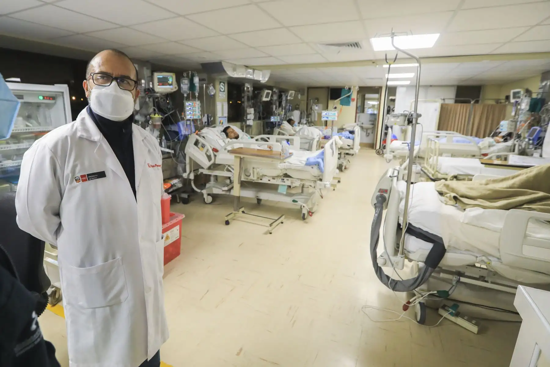 El ministro de Salud Víctor Zamora visitó  el Instituto Nacional de Enfermedades Neoplásicas, en el marco del Operativo Protección, iniciativa que busca garantizar la atención de calidad a pacientes covid-19.Foto:ANDINA/Minsa