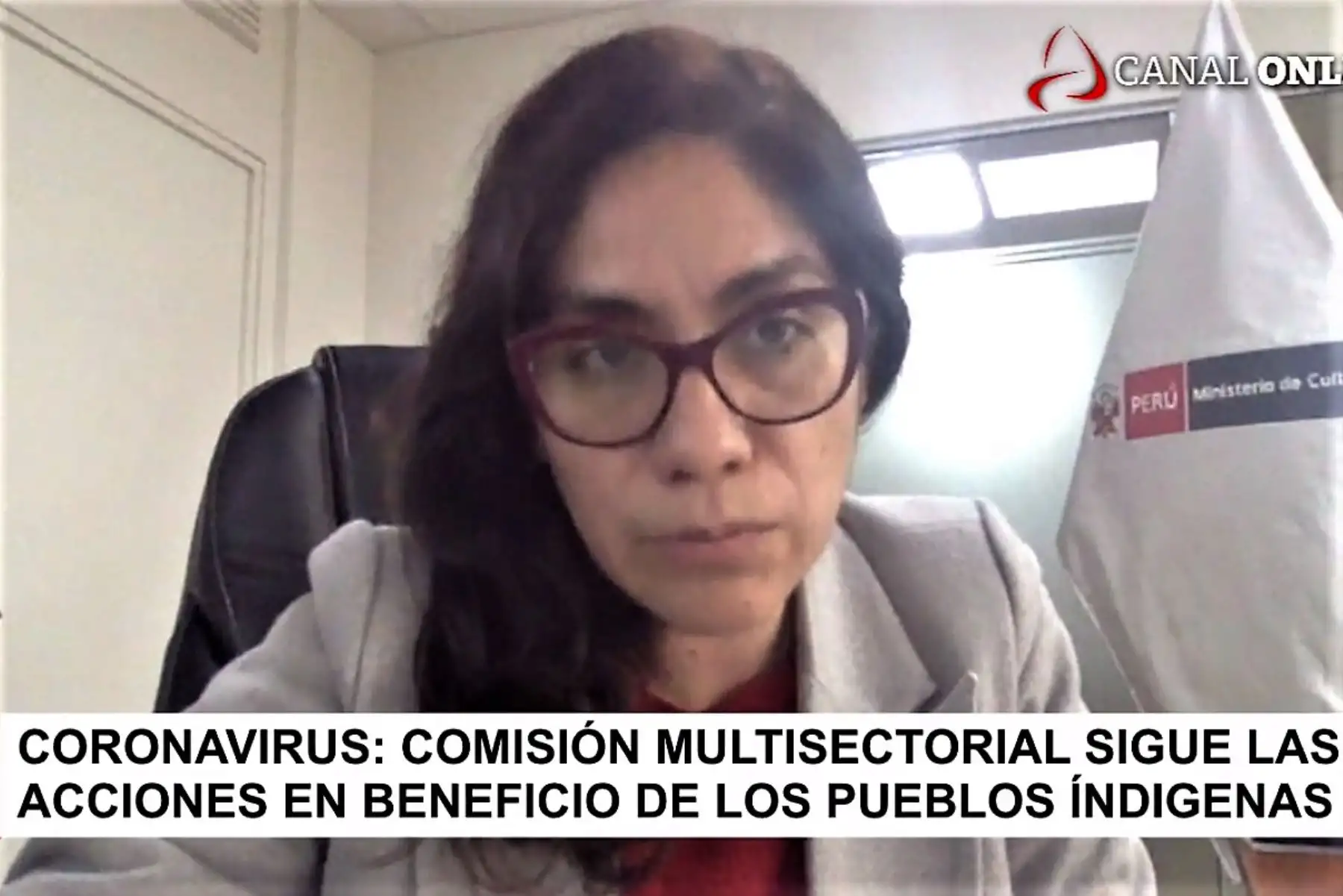 Viceministra de Interculturalidad, Ángela Acevedo.
