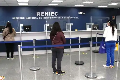 Centro de atención del Reniec. Foto: ANDINA/difusión.