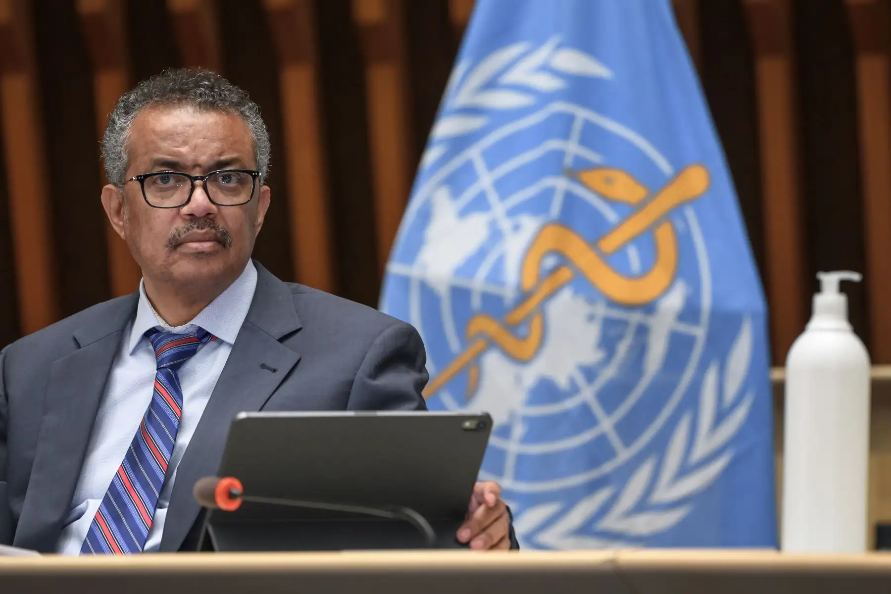El director general de la Organización Mundial de la Salud (OMS), Tedros Adhanom. Foto: EFE