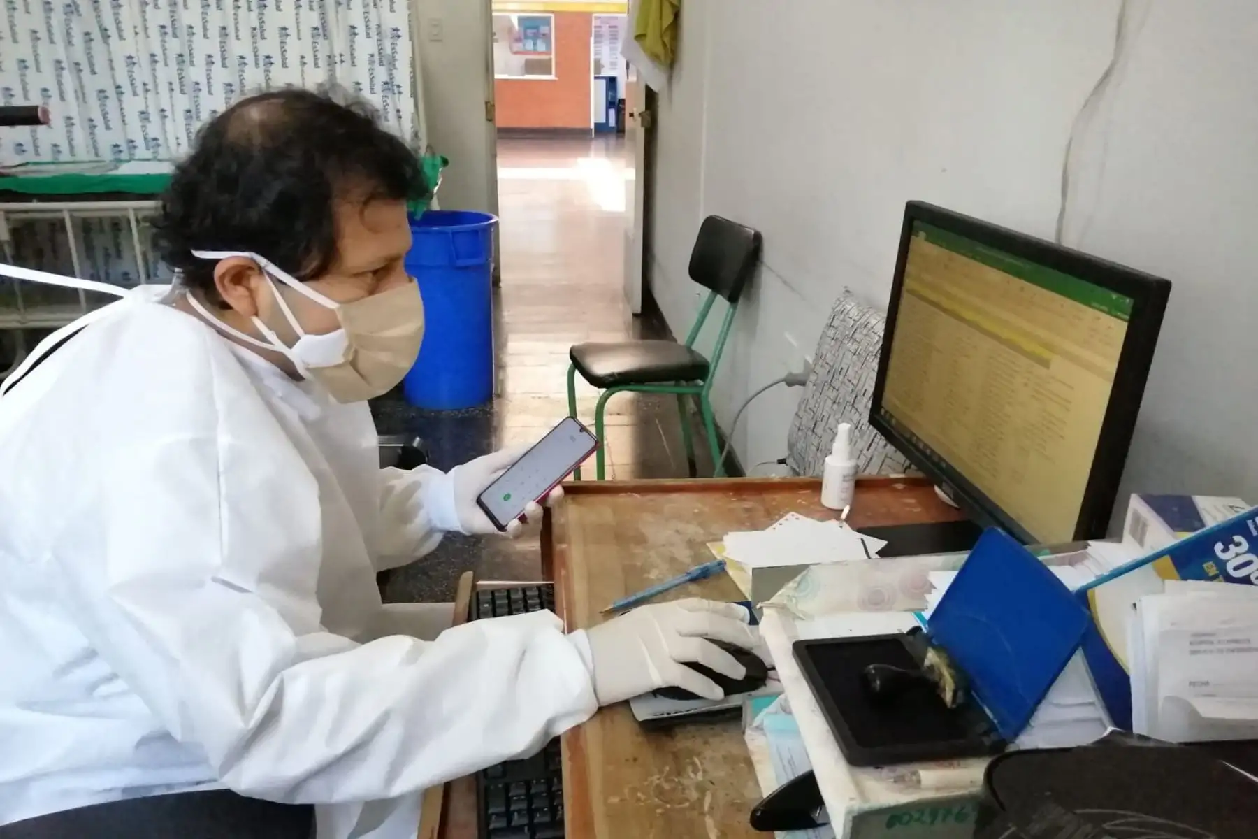 Atención por teleconsulta asegura el monitoreo oportuno de la salud de los asegurados en la región Áncash.