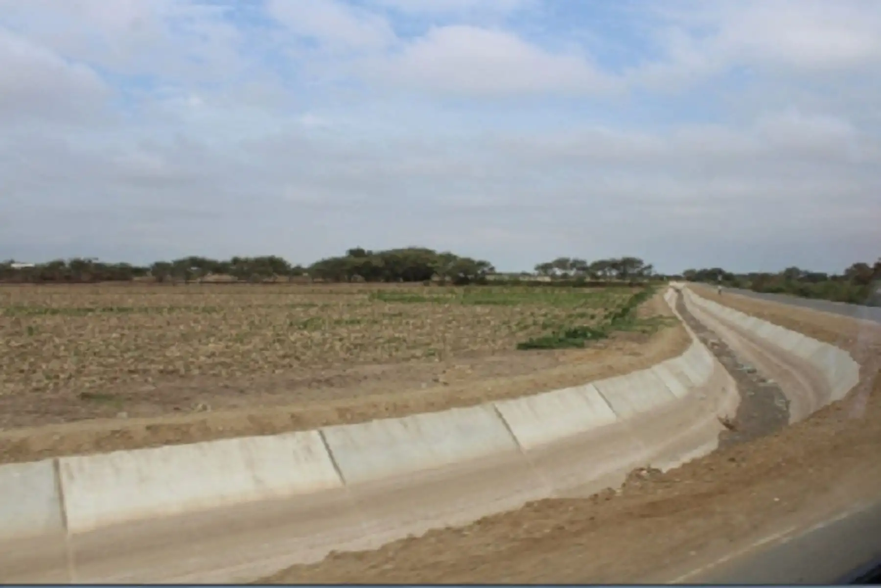 Los agricultores beneficiados producen alrededor de 2,717 hectáreas de cultivos de arroz, algodón, alfalfa y maíz.