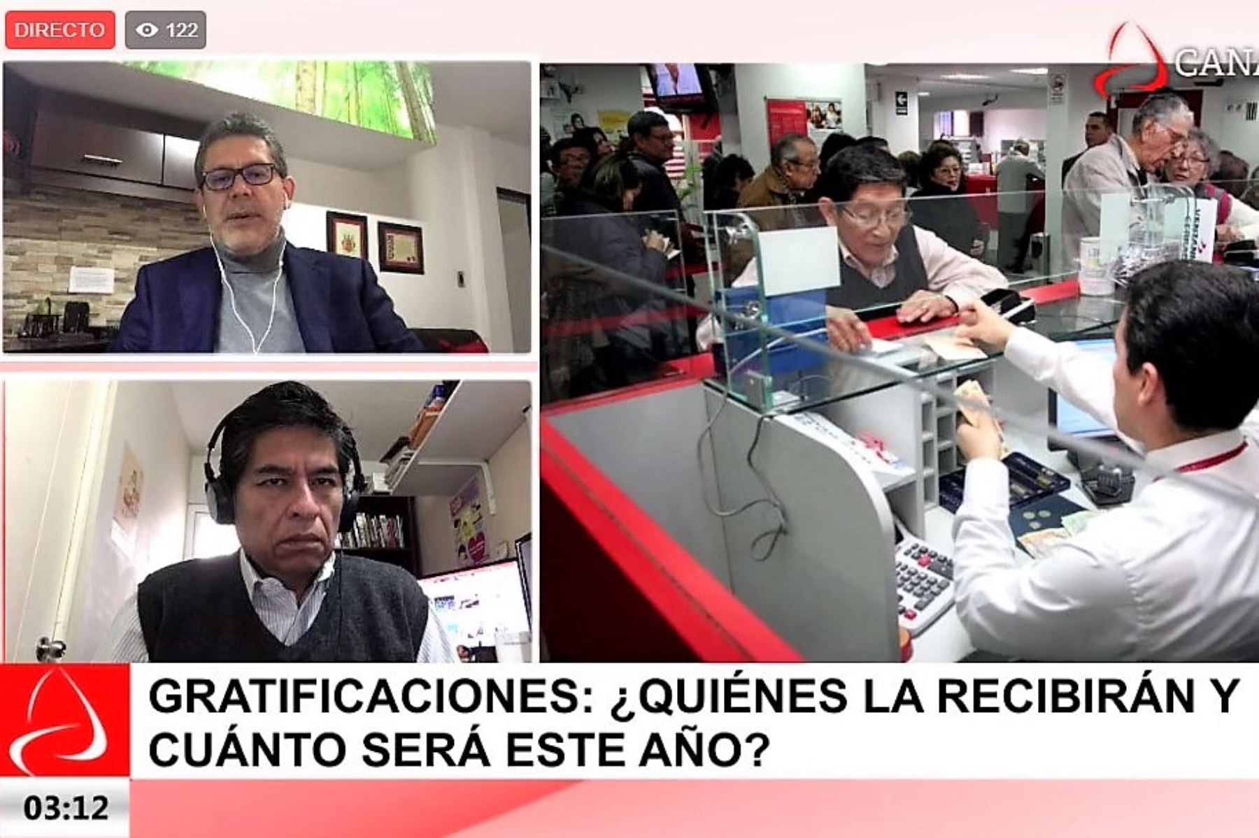 Abogado laboralista Ricardo Herrera en entrevista en Andina al Día. Foto: captura TV.