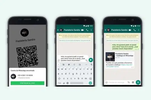 Ahora, para iniciar un chat, los usuarios pueden simplemente escanear el código QR que las empresas coloquen en sus tiendas, empaques de productos o recibos de compra.
