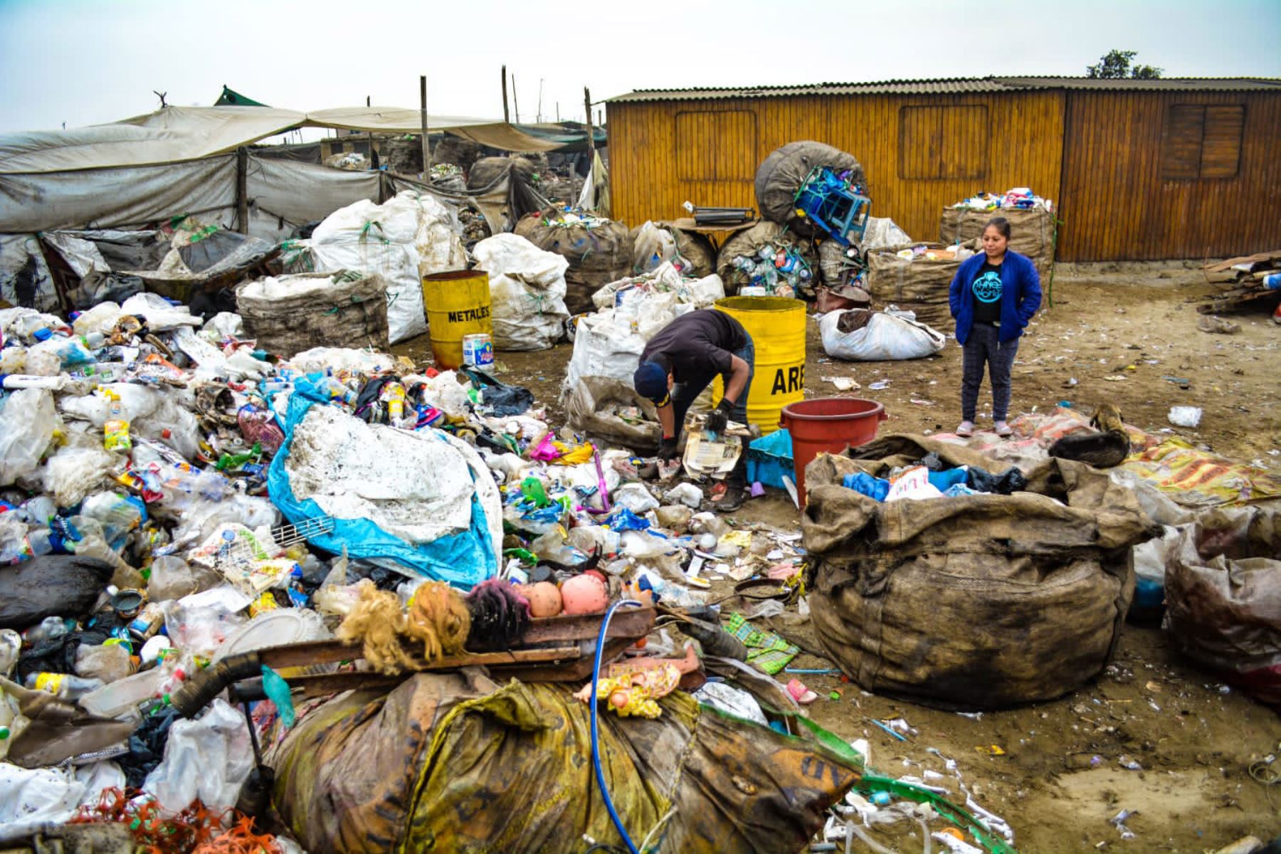 Empezó el censo de los recicladores del botadero El Milagro, en la provincia liberteña de Trujillo. Foto: ANDINA/Difusión