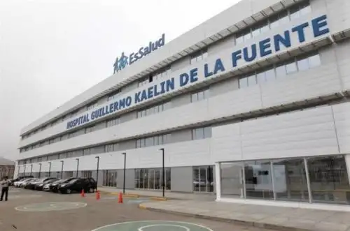 Hospital Guillermo Kaelin de EsSalud, donde permanece internado el llamado 