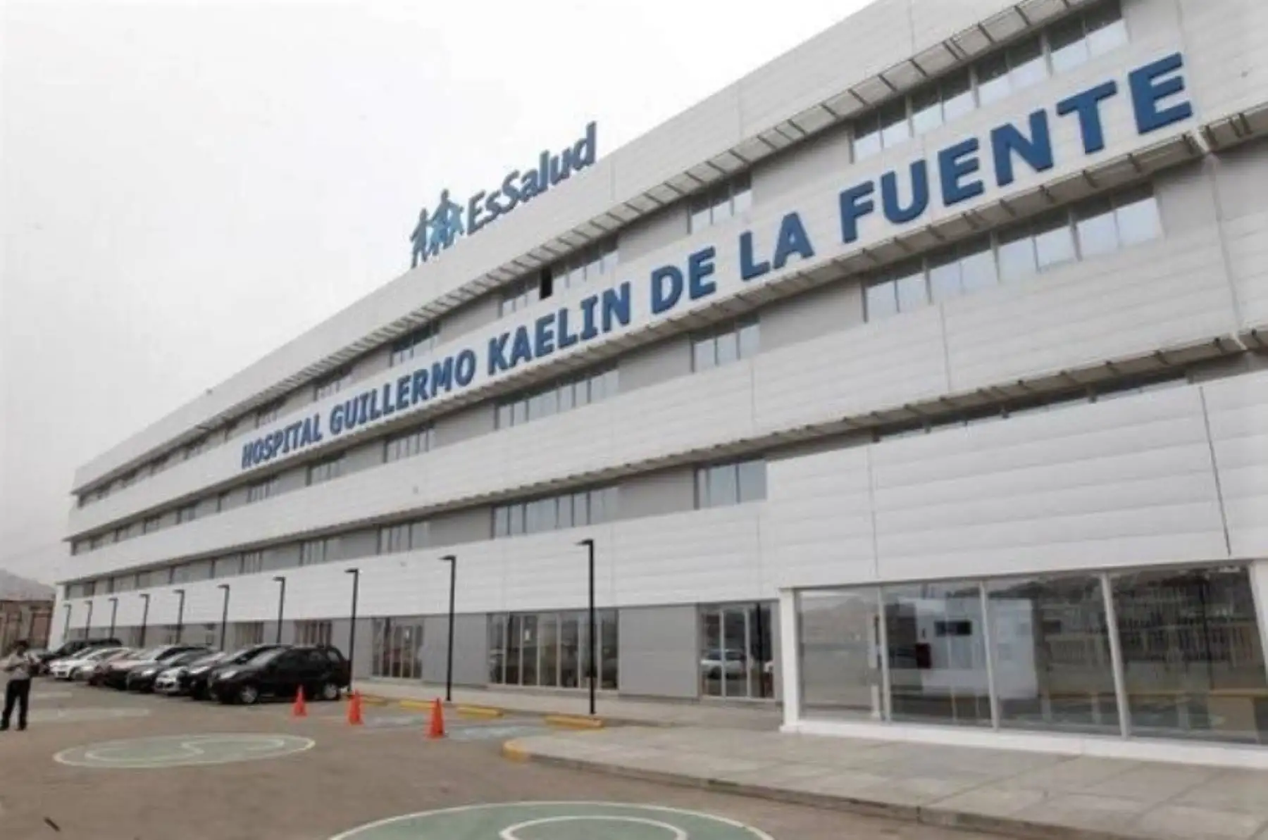 Hospital Guillermo Kaelin de EsSalud, donde permanece internado el llamado 