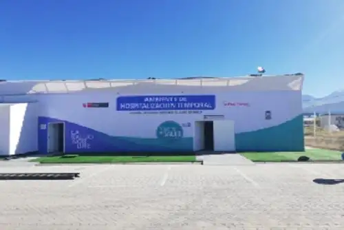 En tan solo 13 días se terminó de levantar la infraestructura del primer ambiente temporal de hospitalización “Hospital Regional de Cusco”.