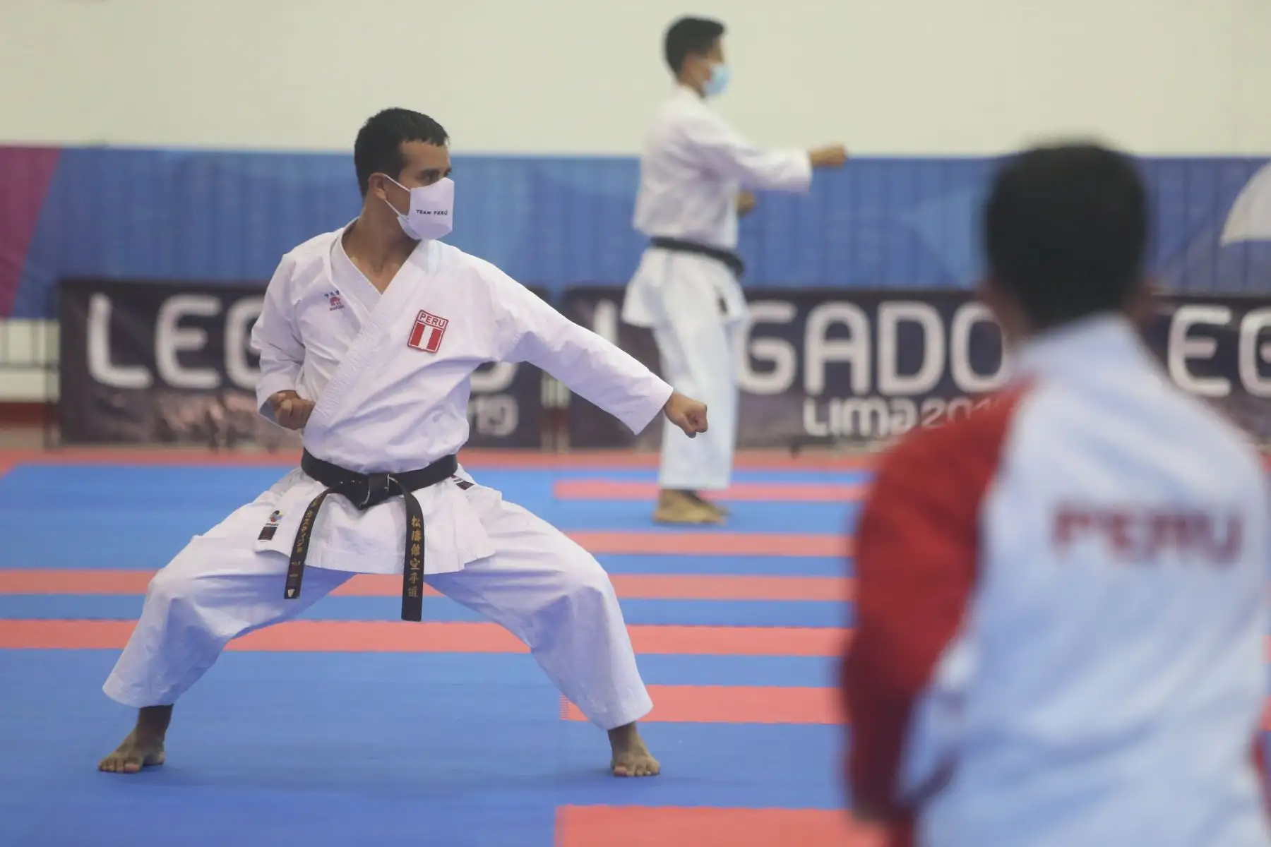 Diez medallistas de los Juegos Panamericanos de Lima 2019 inician entrenamientos con miras a los torneos internacionales. Foto: ANDINA/ Jhonel Rodríguez Robles