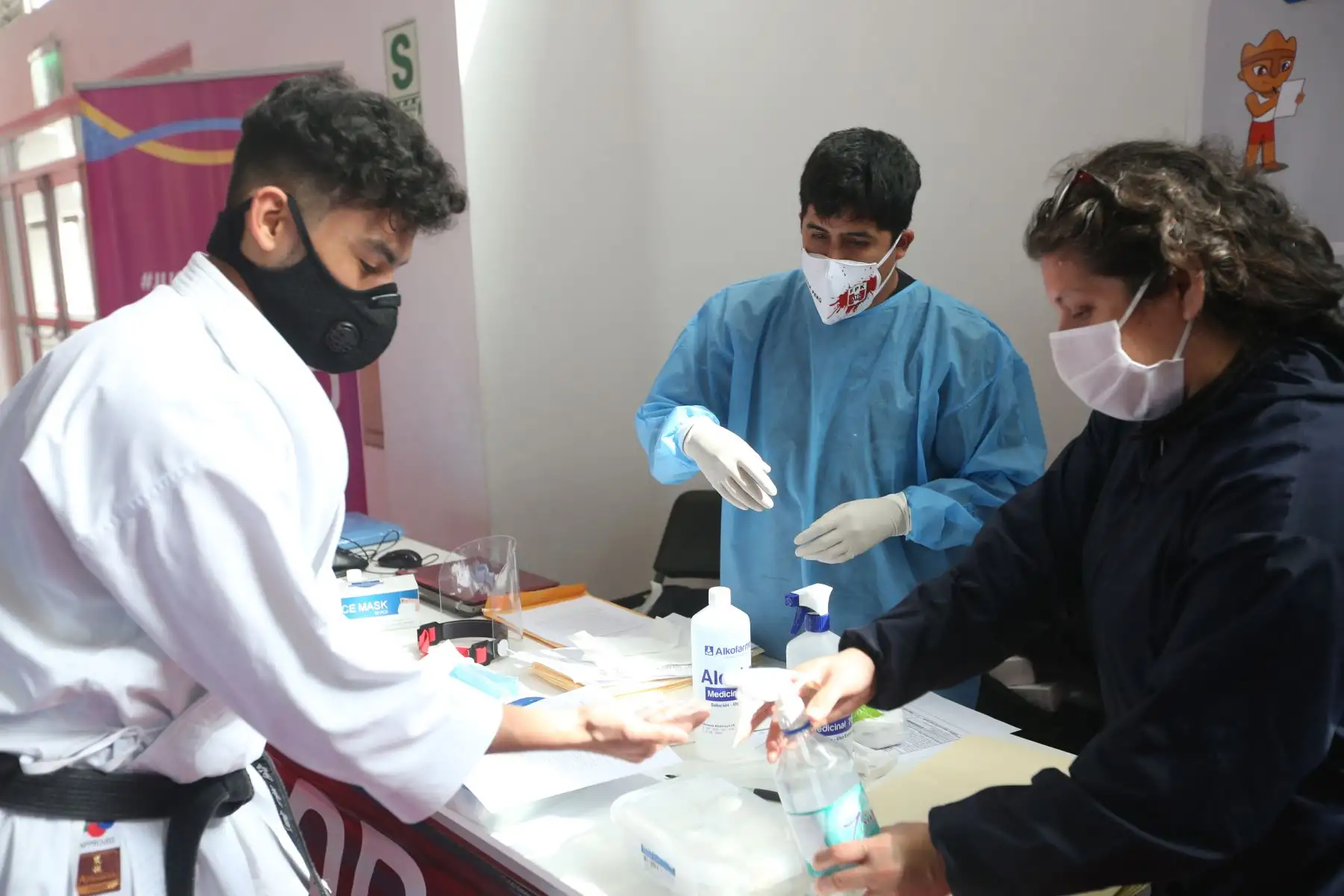 Diez medallistas de los Juegos Panamericanos de Lima 2019 inician entrenamientos con miras a los torneos internacionales. Foto: ANDINA/ Jhonel Rodríguez Robles