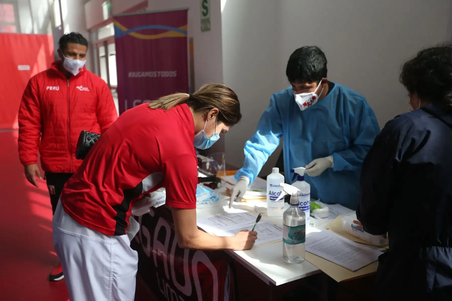Diez medallistas de los Juegos Panamericanos de Lima 2019 inician entrenamientos con miras a los torneos internacionales. Foto: ANDINA/ Jhonel Rodríguez Robles