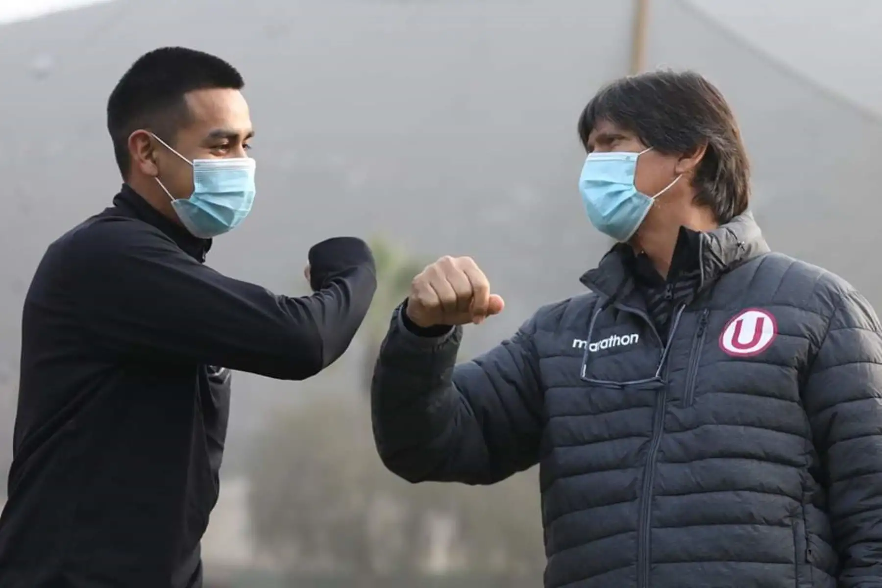 El club Universitario de Deportes inicia sus entrenamientos en el Club Árabe Palestino durante el estado de emergencia por coronavirus. Foto: ANDINA/Universitario de Deportes