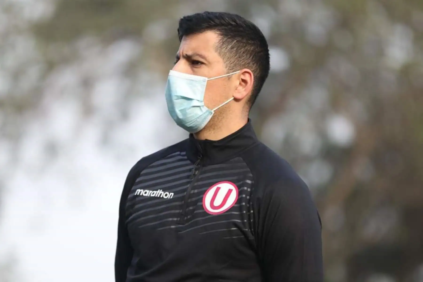 El club Universitario de Deportes inicia sus entrenamientos en el Club Árabe Palestino durante el estado de emergencia por coronavirus. Foto: ANDINA/Universitario de Deportes