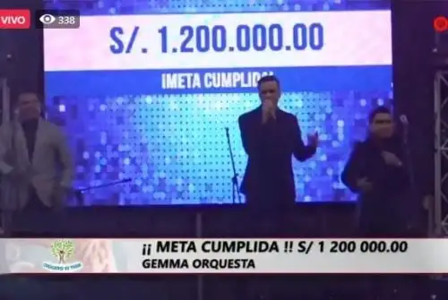 Chimbote recolecta S/ 1.2 millones en una teletón virtual. El dinero obtenido servirá para adquirir una planta de oxígeno para la atención de pacientes covid-19. ANDINA/Difusión