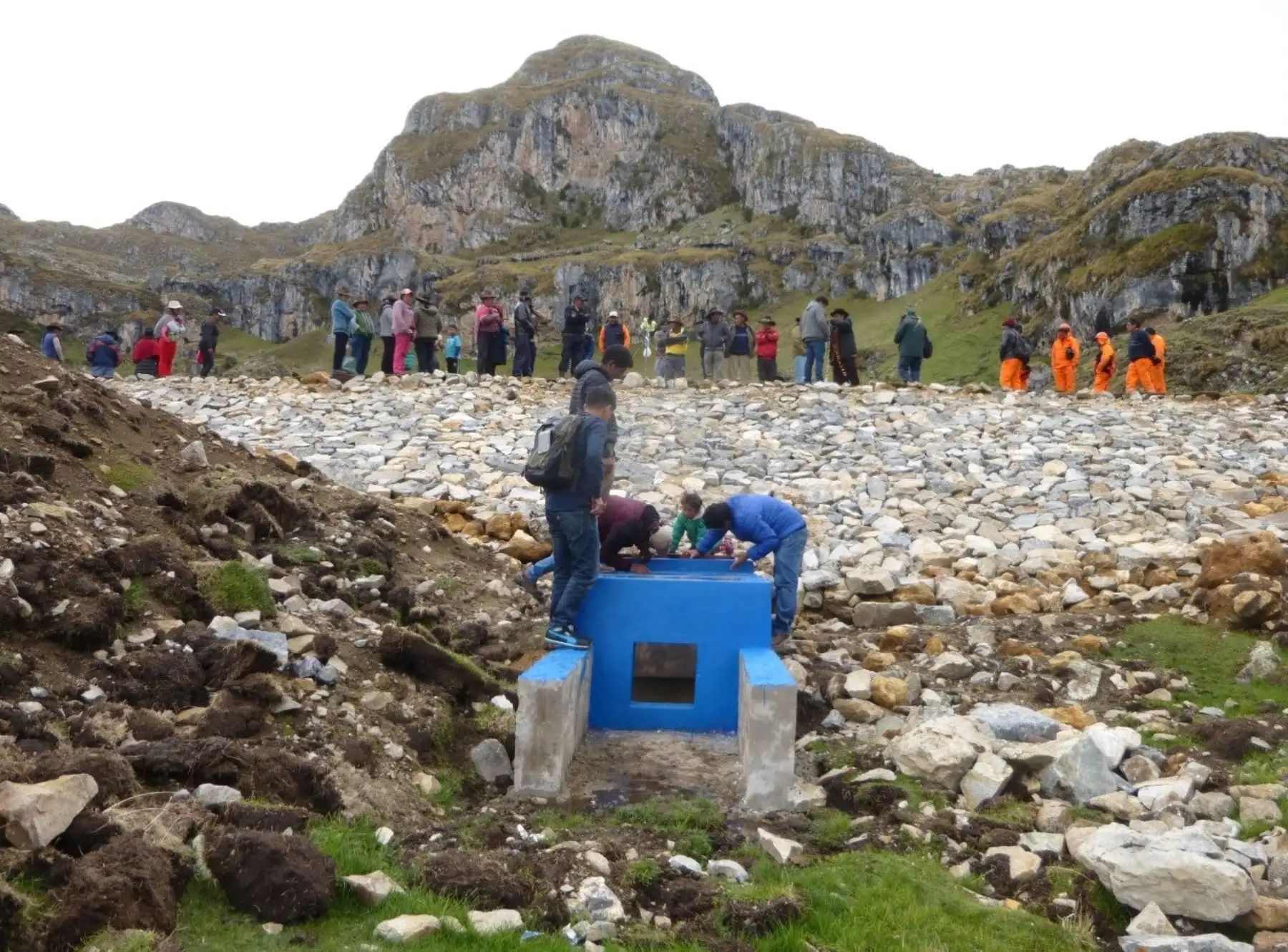 Cerca de 4,000 jornales generará el Minagri en la región Apurímac con la construcción de 17 qochas. ANDINA/Difusión