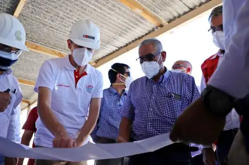 Legado de Juegos Panamericanos presenta los planos de los hospitales temporales para Amazonas que atenderán a los pacientes covid-19. ANDINA/Difusión