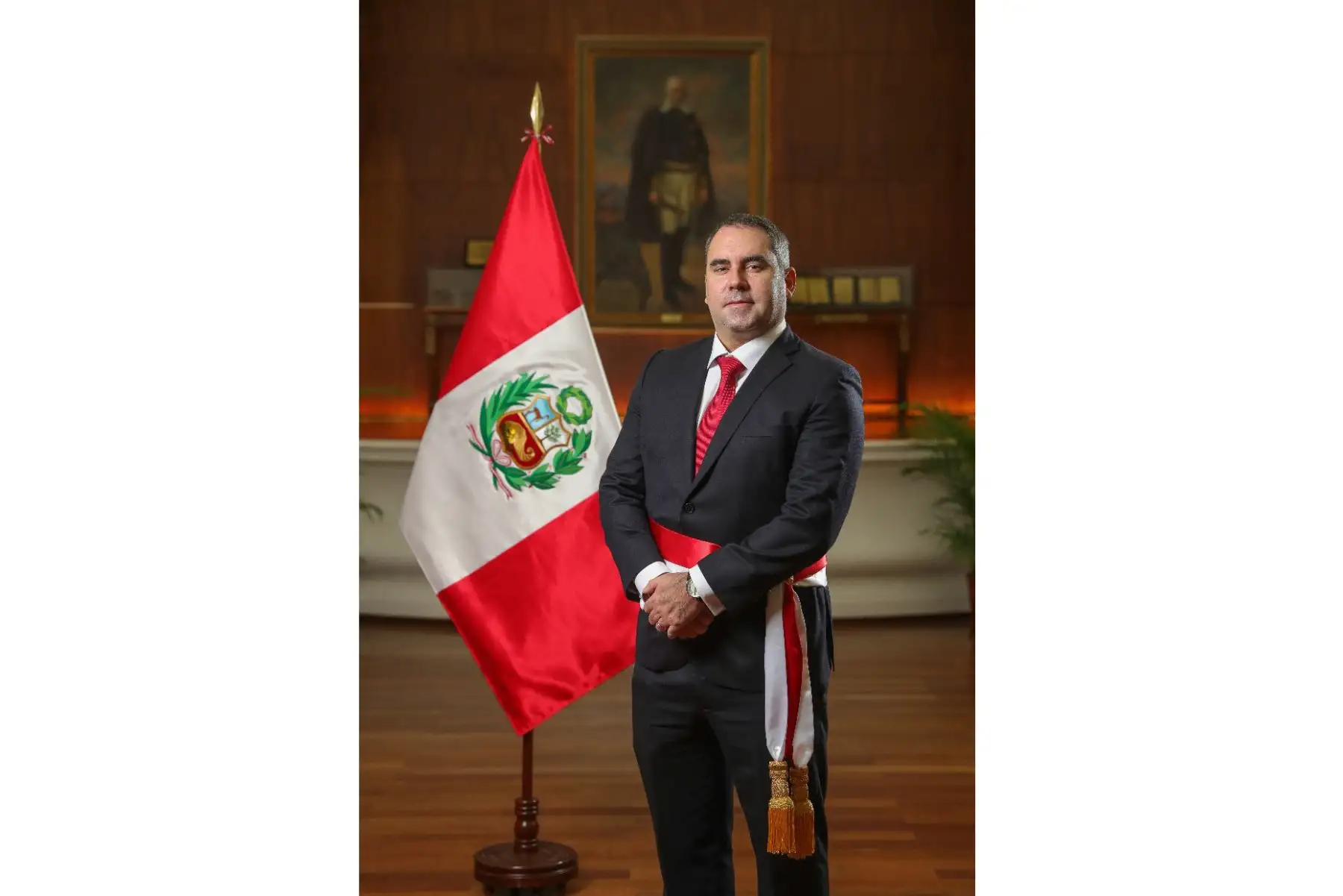 Rafael Belaunde Llosa, ministro de Energía y Minas. Bachiller en Economía por la Universidad de Lima y consultor en Negociación Comunitaria, Gestión Inmobiliaria, Tierras y Saneamiento Físico Legal en Minería.
Foto: ANDINA/PCM