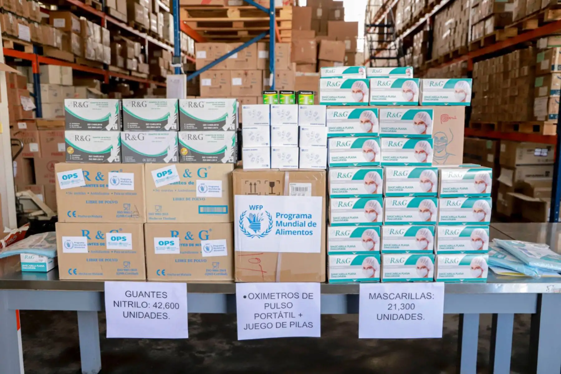 La OPS entregó equipos de protección para el personal de salud que combate la pandemia del covid-19 en Áncash. Foto: Cortesía Gonzalo Horna