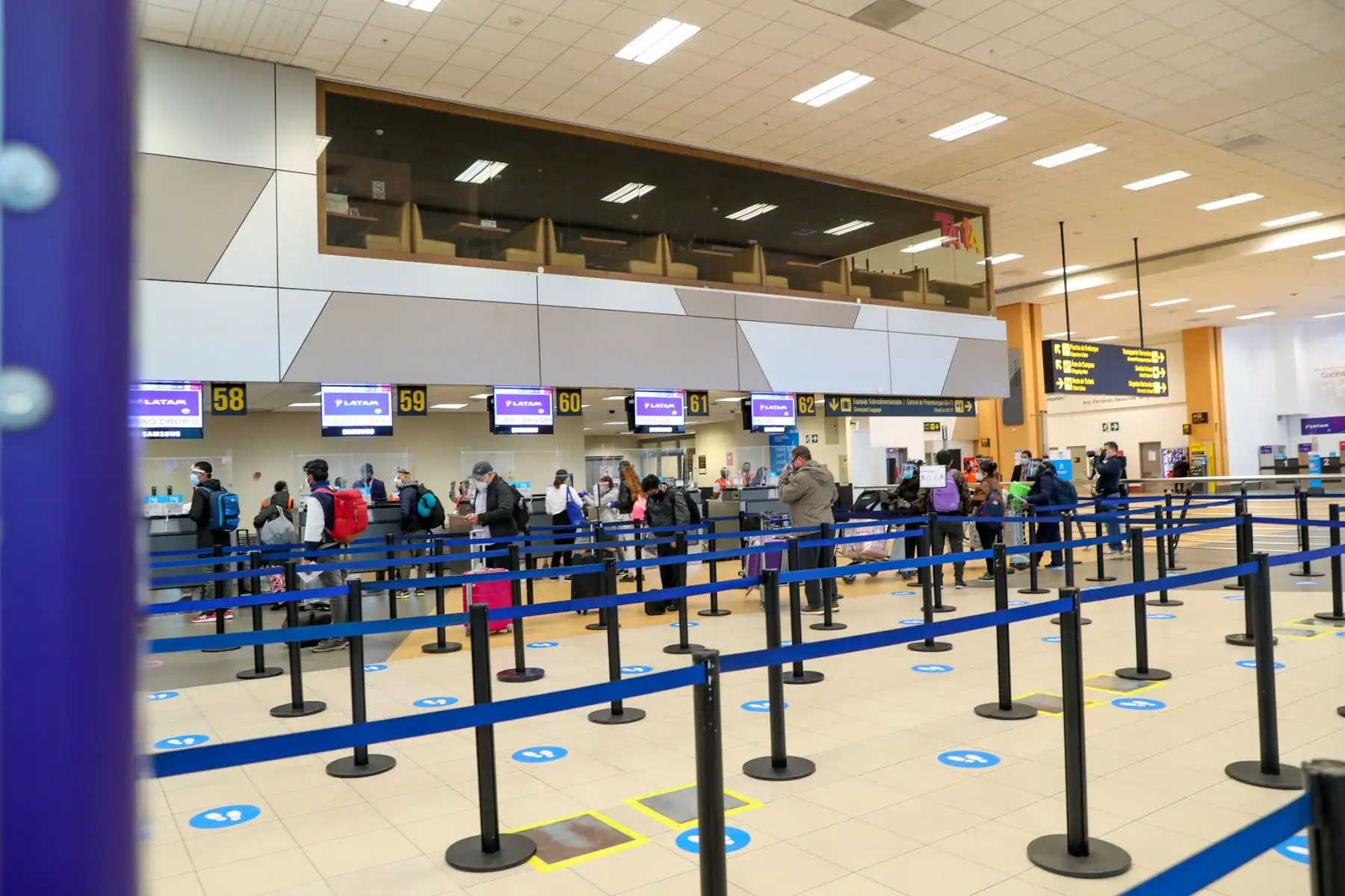 Se reanudan vuelos en aeropuerto internacional Jorge Chávez, en el Callao. Foto: ANDINA/ATU