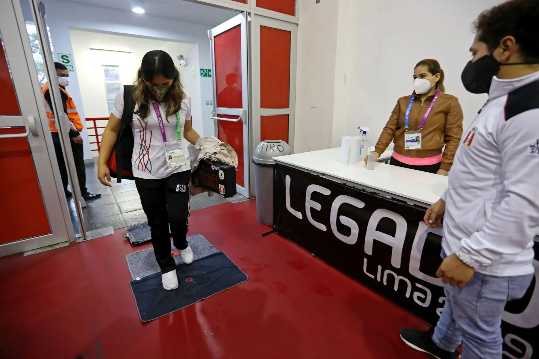Cuentan con todo el protocolo de desinfección y las condiciones para practicar el deporte en un espacio amplio que cumple la distancia social. Foto: ANDINA/Lima 2019