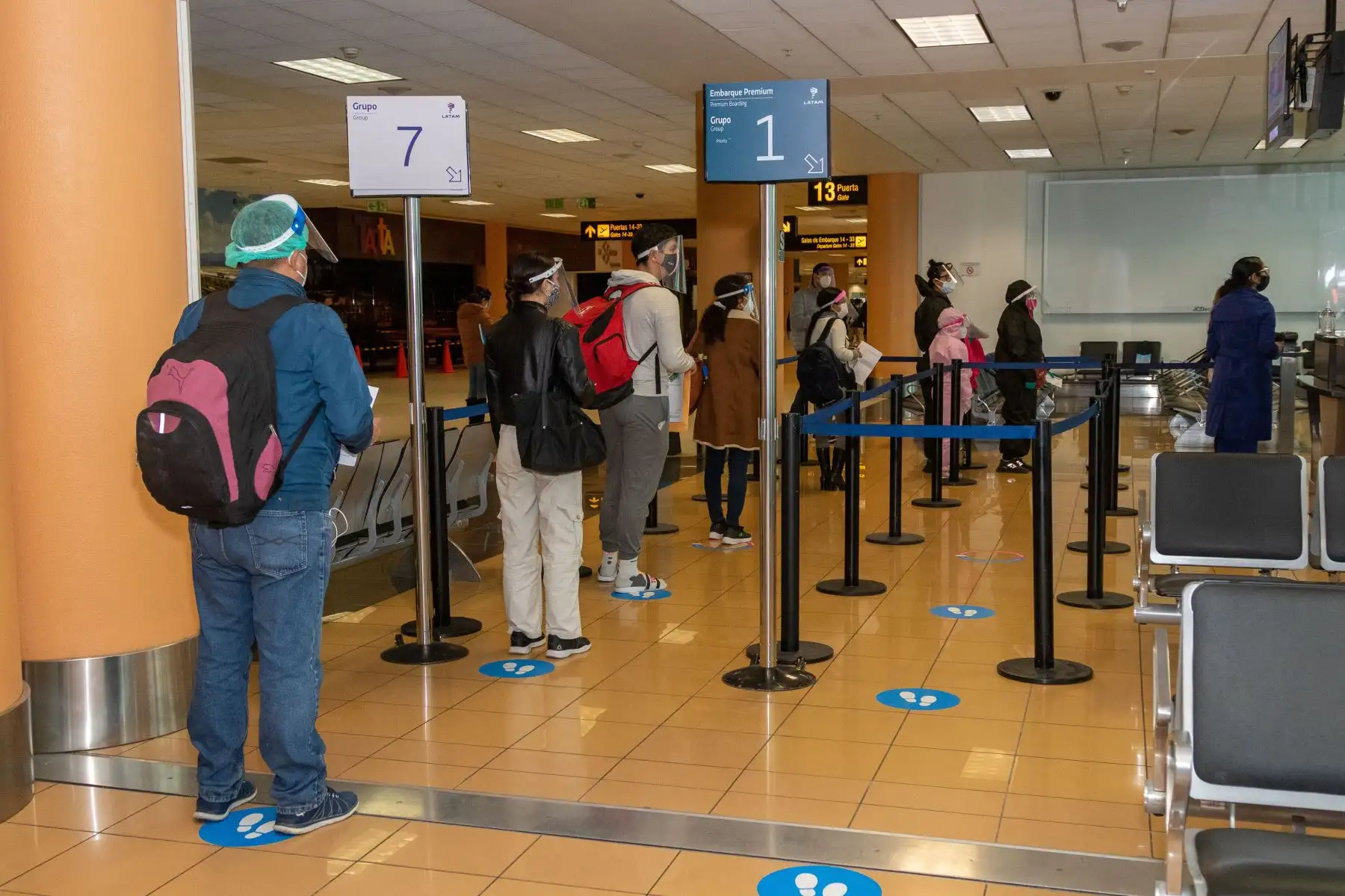 Aeropuerto Jorge Chávez abre sus puertas para vuelos nacionales y presenta los protocolos para pasajeros.

Foto: LAP