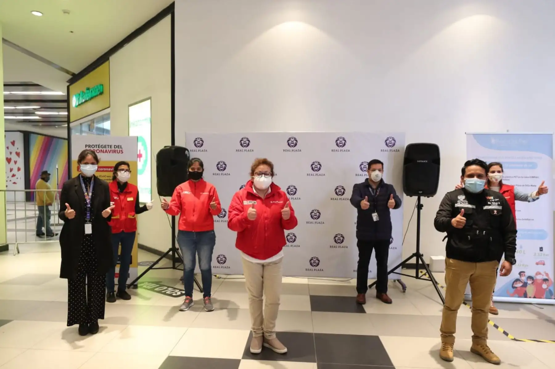 Ministra del Ambiente Kirla Echegaray participó en la inauguración de puntos de reciclaje en local de Real Plaza de VillaMaríaDelTriunfo 
Ministerio del Ambiente