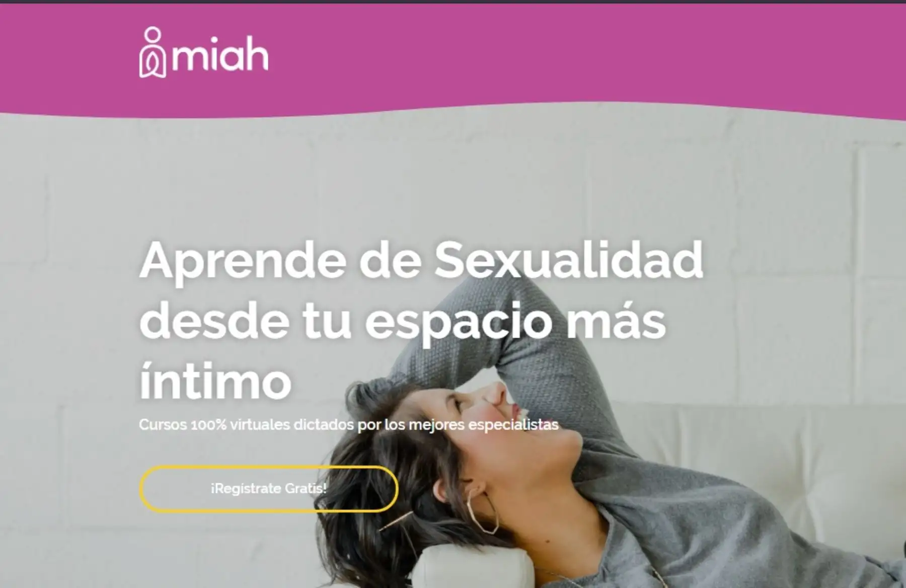 La plataforma online brinda cursos para el autoconocimiento, confianza e incluso violencia de género