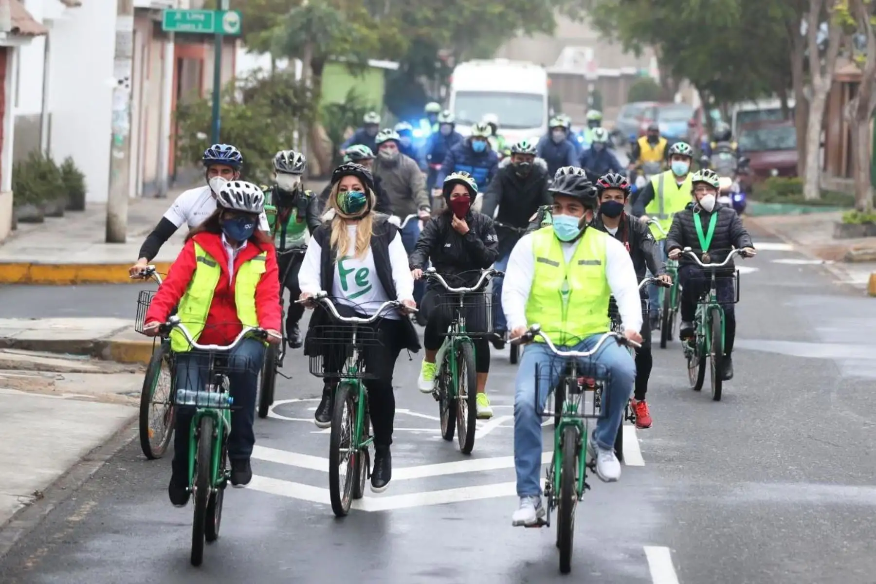 ATU destaca fomento de la bicicleta en La Molina para evitar propagación del covid-19. Foto: ANDINA/Difusión.