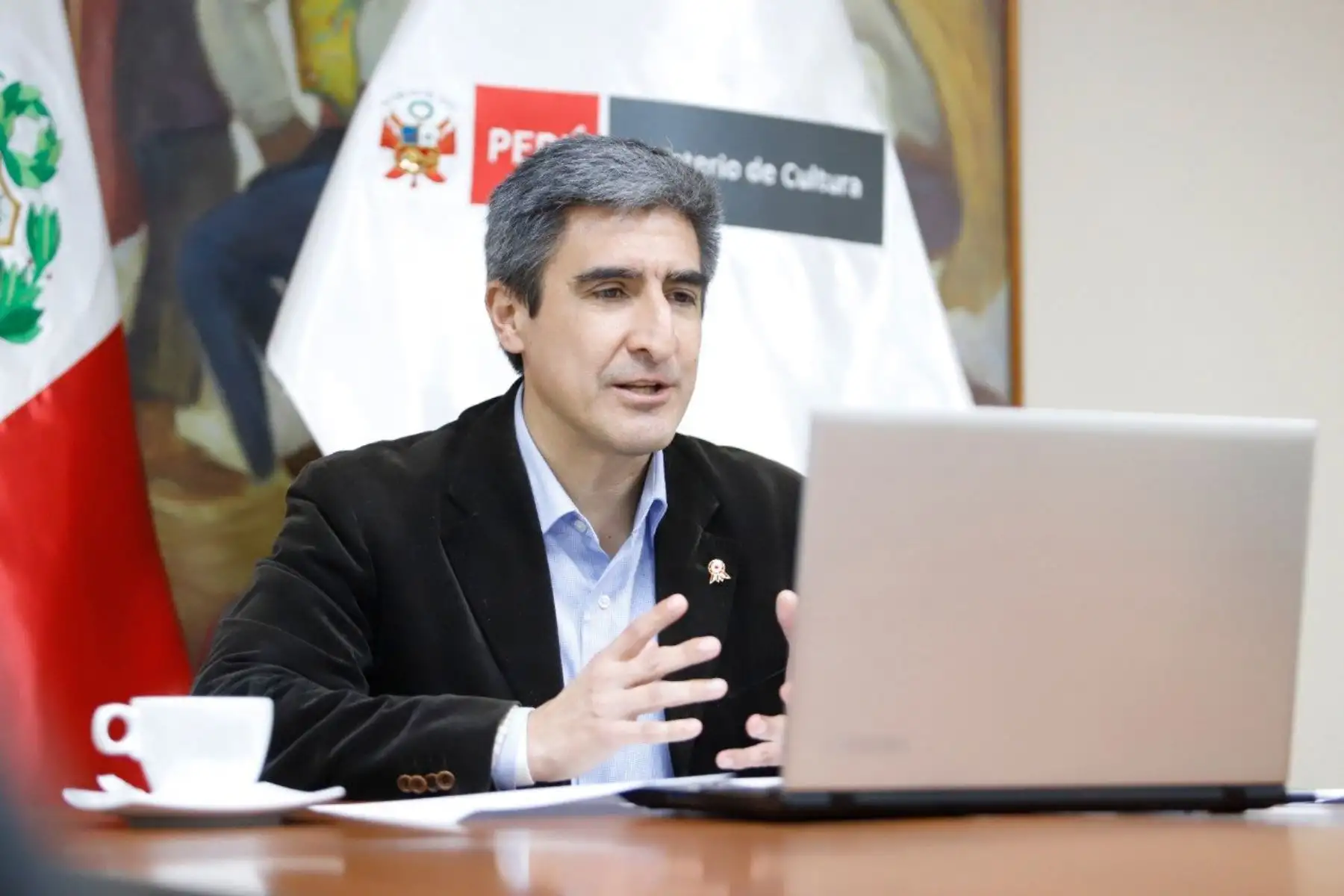 Ministro de Cultura Alejandro Neyra. ANDINA/Difusión