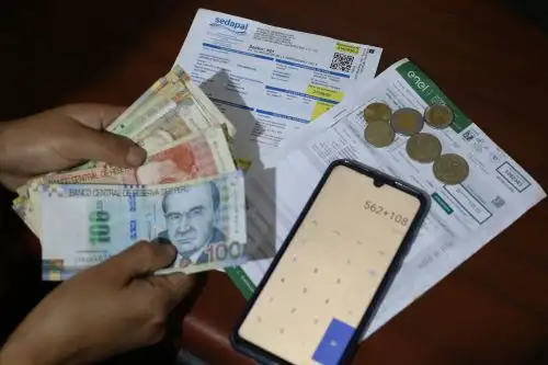 Recibo de luz. ANDINA/Jhonel Rodríguez Robles