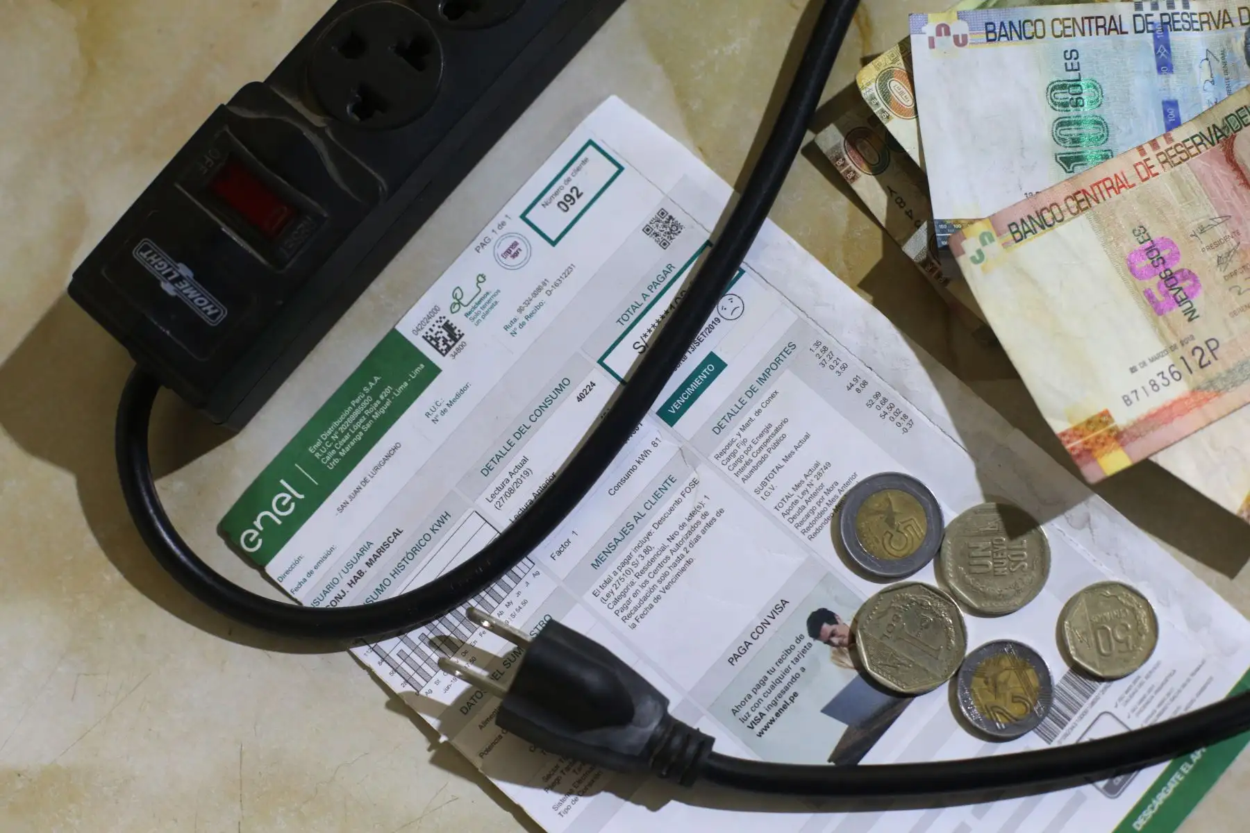 Osinergmin confirmó un reajuste en las tarifas eléctricas. Foto: ANDINA/Jhonel Rodríguez Robles
