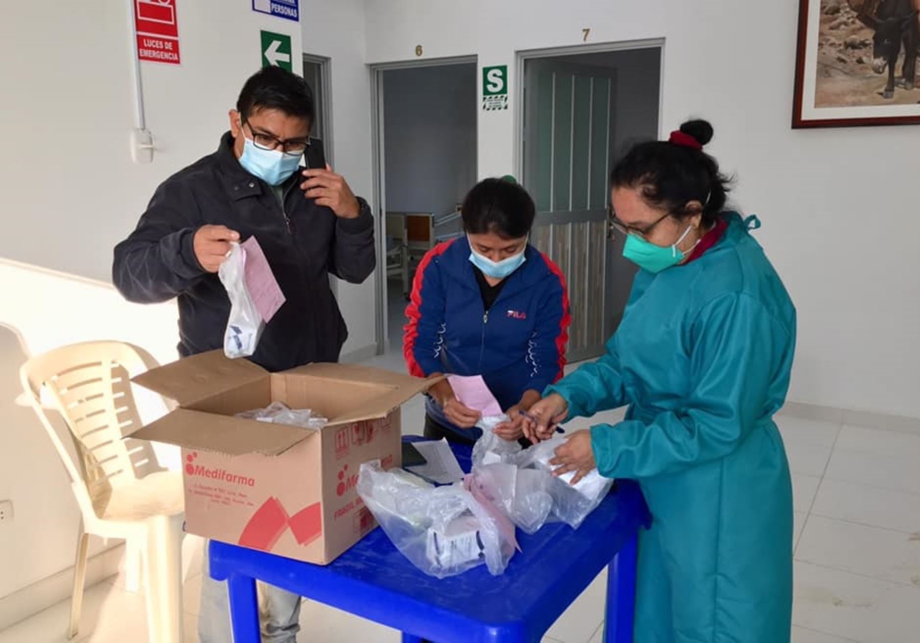 Entregan kits de medicamentos al asilo de ancianos de Casma al reportarse 79 casos confirmados en ese albergue para adultos mayores de Áncash.
