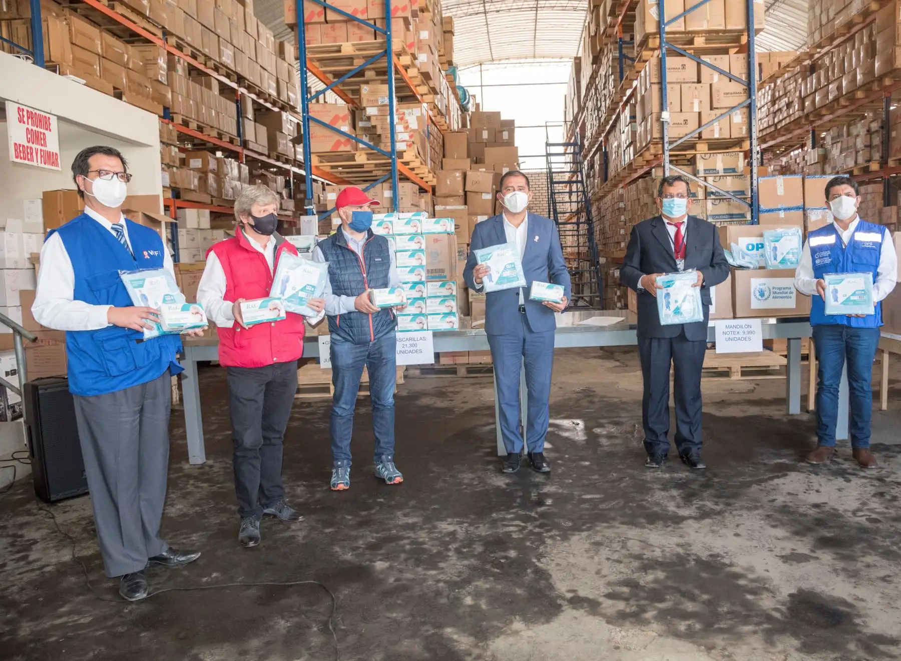 Programa Mundial de Alimentos ejecuta plan en Áncash para mejorar la respuesta en salud y seguridad alimentaria frente al covid-19 en dicha región.