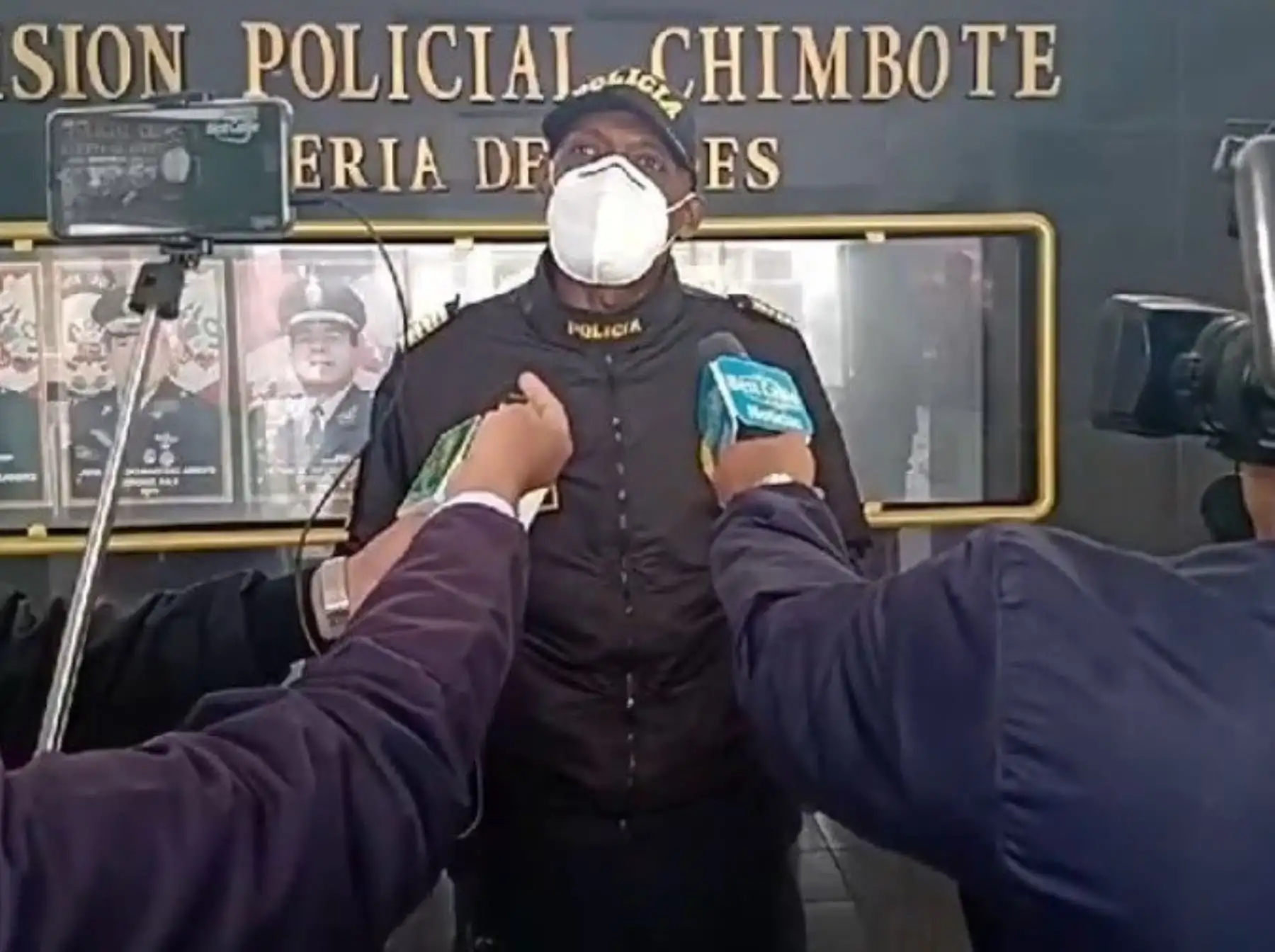Un total de 297 agentes de la Divipol Chimbote, en Áncash, se han recuperado del coronavirus (covid-19). ANDINA/Difusión