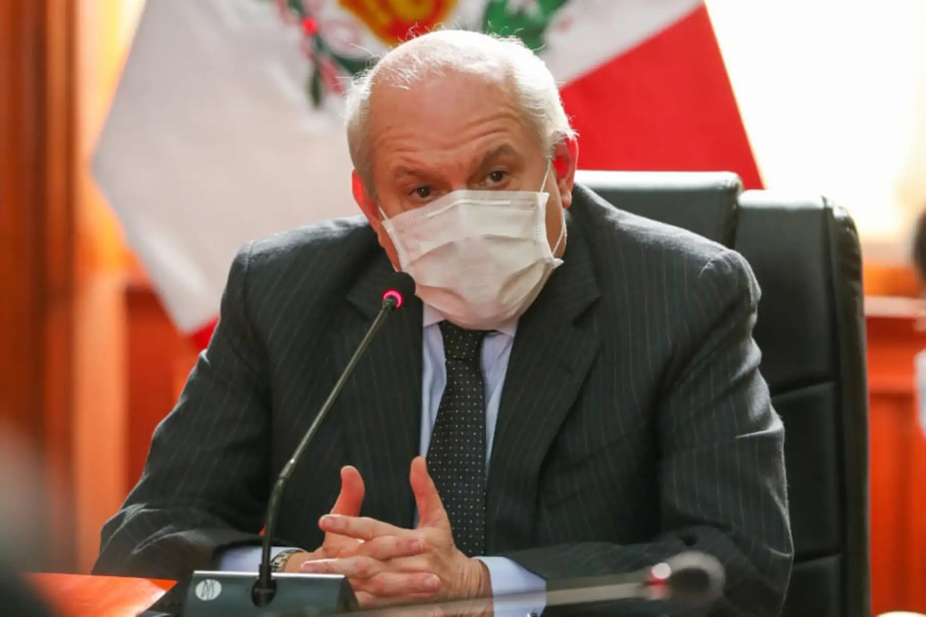 Jefe de Gabinete, Pedo Cateriano, se reúne con bancada de Somos Perú. Foto: ANDINA/PCM